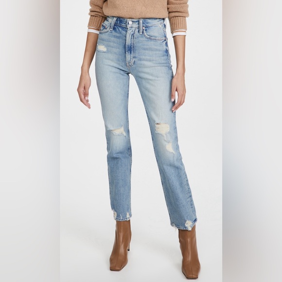 NWT High Waisted Rider Skimp Mother Jeans - Picture 2 of 10